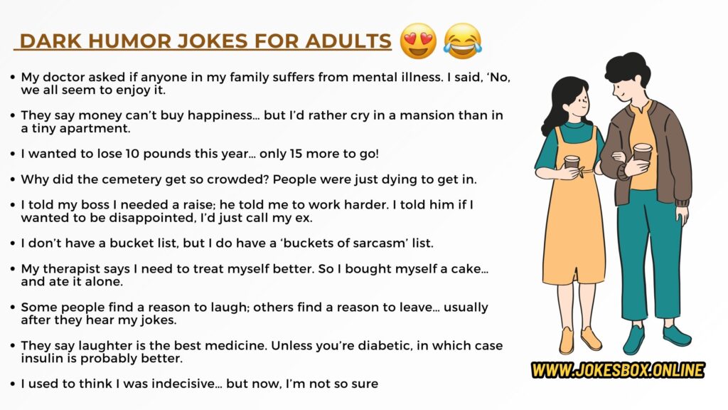 best dark humor jokes for adults