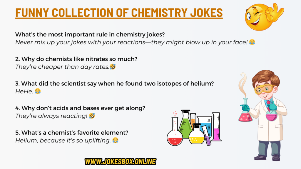 chemistry Jokes for students