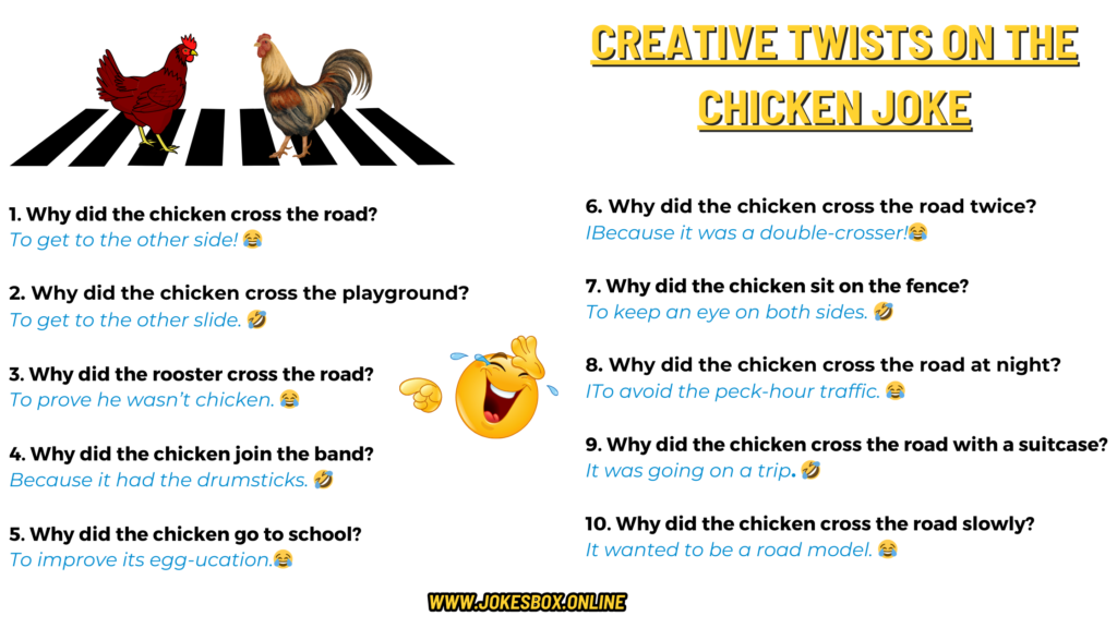 creative chicken jokes online